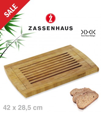 Tocator pentru paine, lemn de bambus, 42x28 cm - ZASSENHAUS